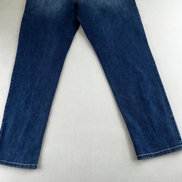 Chico's Embroidered So Slimming Ankle Jeans Chico's Size 1 Sz 10 Denim Stretch - Picture 7 of 13